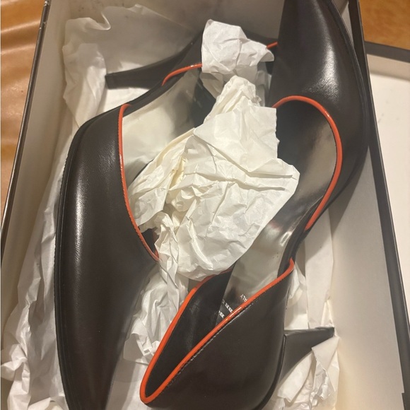 WOMEN’S BRUNO BORDESE HEELS size US 5 EUR 39 1/2 NEW HOT ITALY BLACK HIGH HEELS - Picture 5 of 16